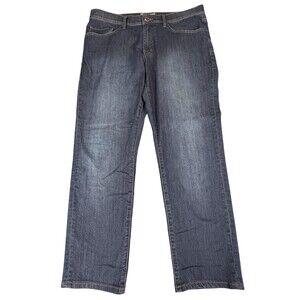 Travis Mathew Jeans Mens 36x28 Blue Straight Leg Stretch Denim Casual Pants